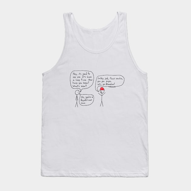 How to Spot a Republican (transparent background) Tank Top by doodlesmarkus